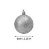 Christmas Balls Ornaments 2.36inch Shatterproof Globes 12 Pieces Christmas Ball Set For Home Dance Party Wedding Yard Indoor