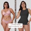 Chaleco Moldeador de Cintura Seamless con Control de Abdomen para Mujer Tallas Grandes