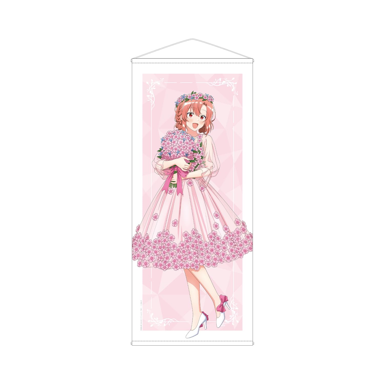 

TV anime Love Like a Original Illustration of Kino Himari Flower Petal Dress Tapestry Sing Whisper Ver. Life-size