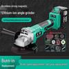 Brushless Angle Grinder with Lithium Battery - Multifunctional Grinder, Polisher, and Cutting Tool with Grinding Wheel.