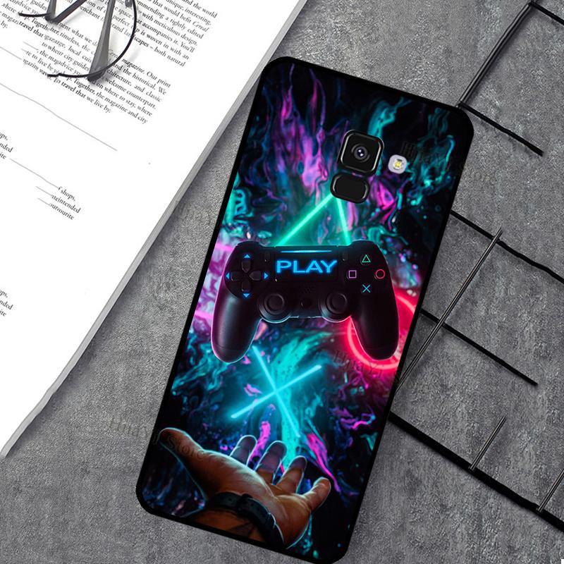 

Крутой чехол-накладка для телефона с дизайном игрового контроллера Для Samsung J7 J5 J3 J1 2016 A3 A5 2017 J4 J6 Plus J8 A7 A8 A9 2018 A3 2017 - A320