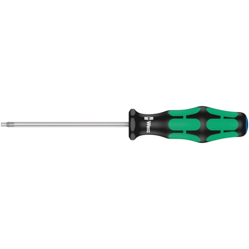 WERA Hex Phillips Screwdriver, 2.0mm Diameter, 75mm Shaft Length, 023105