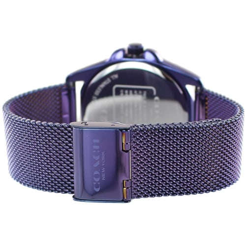 Coach Women's Grayson Mesh Bracelet Watch, Purple, 14504145