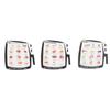 3Pcs Kitchen Cooker Magnet Guide Vegetable Meat Seafood Frozen Food Cooking Times Reference1