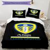 Fc Crest Design Printed Pattern Duvet Cover Set – includes 1 duvet cover and 2 matching pillowcases Bedroom decor Christmas gifts
