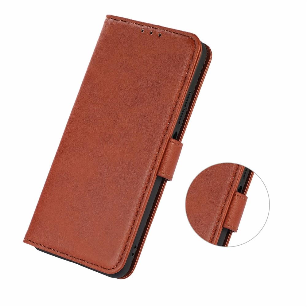 Wallet Case for Edge 70 Fusion+ 5G - Leather/PU, Brown