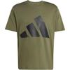 Logo Crew Neck Short Sleeve T-Shirt Men Tops Olive-Green JE8931