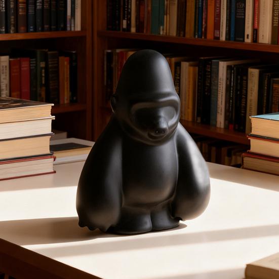 Gorilla Ornament Vinyl Modern Art Living Room Ornament Artistic Flavor Home Decor Children Room Desktop Decoration