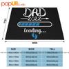 Dad 2022 Loading Dads To Be Daddy Twins Future Papa Ultra-Soft Blanket Quilt Winter Sofa Cover Bed Covers