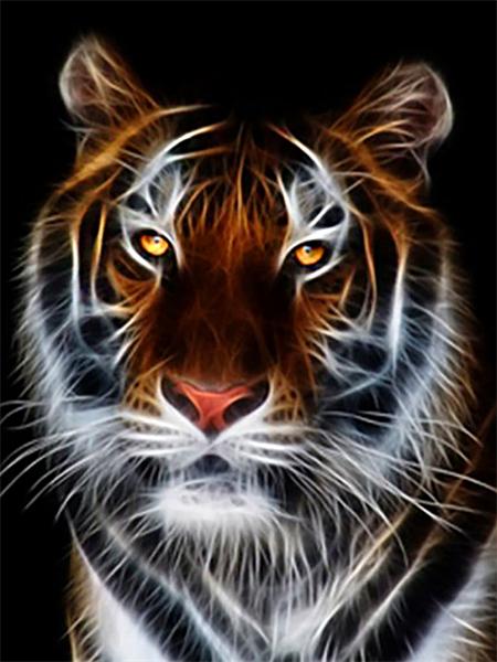 5d Diamant Malerei voller Bohrer Tiger Löwe Quadrat/Runde Stickerei Kreuzstich Tiere Mosaik Kristall Home Decor