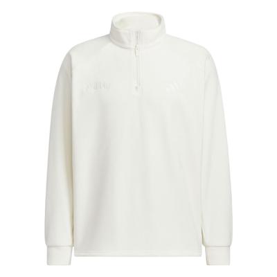 Loose Fit Half Zip Solid Color Casual Sports Sweatshirt Men Sweatshirt KR0223