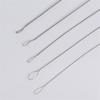 2pcs 0.3-0.7mm Stainless Steel Beading Needle for Necklace Bracelet Earing Jewelry Making Tool
