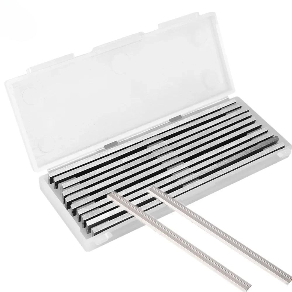 

10/20/50/100 шт. твердосплавные лезвия для рубанка для резки мягкой твердой древесины фанерная доска для деталей деревообрабатывающего оборудования 82 X 5,5 X 1,2 мм 1 set