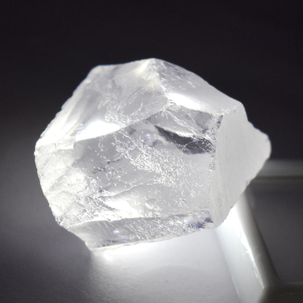 CERTIFIED 315.70 Ct Natural Sapphire White Uncut Rough Huge Size Loose Gemstone V-144