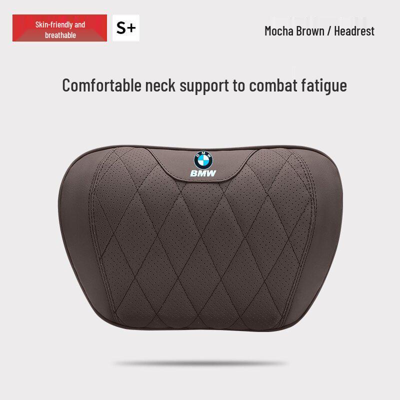 BMW Car Neck and Lumbar Support Pillow for 3/5/7 Series, X1, X3, X5, X7