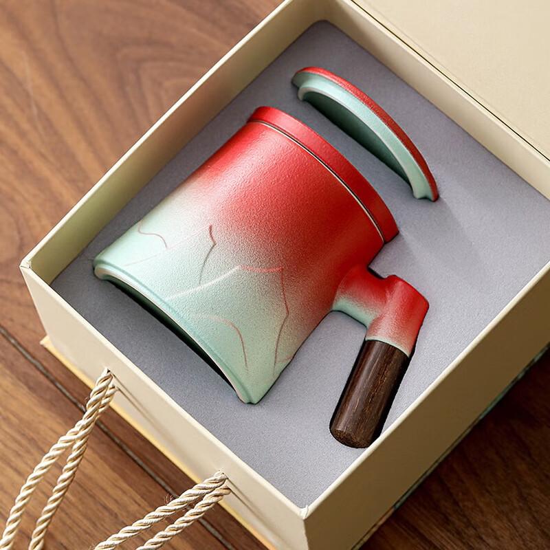 Керамический подарочный набор  Тысячи миль рек и гор  от Ailan Huijia Single Cup