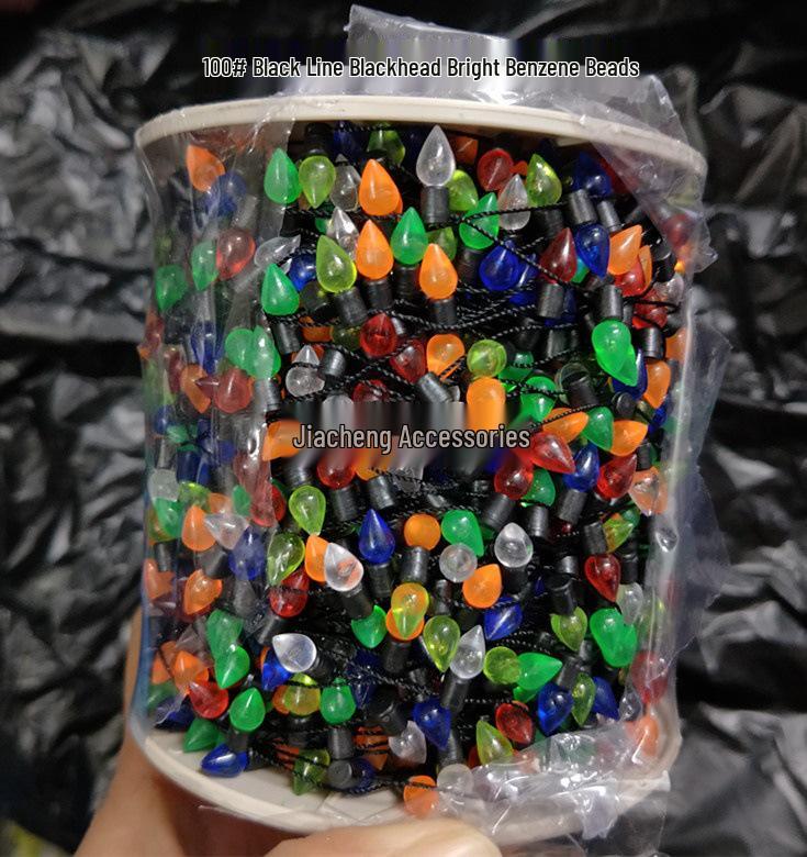 Multiple Holiday Decoration String Lights - Electroplated 5MM Bead, Not Powered
