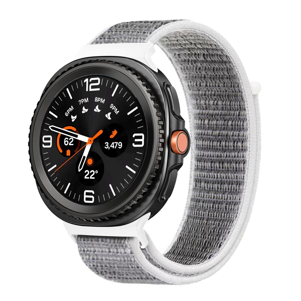 Nylon Strap for Samsung Galaxy Watch 8 44mm 40mm Watch8 Classic Elastic Woven Adjustable Watchband Bracelet Sport Correa