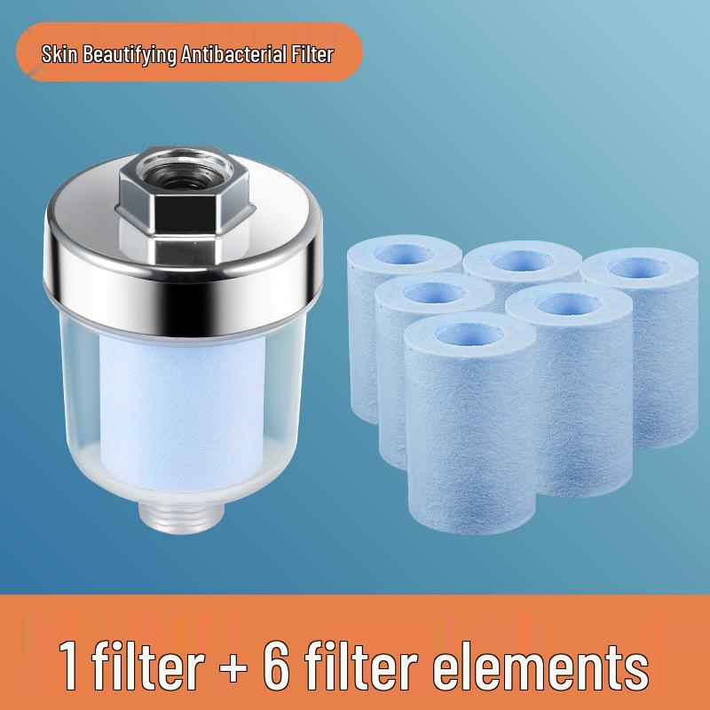 

Универсальный очиститель воды для душа, снижающий содержание хлора, с фильтрующим элементом из полипропиленового хлопка