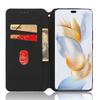 Compatible Honor 90/Pro Phone Leather Case with Card Slot, Stand, and Magnetic Closure