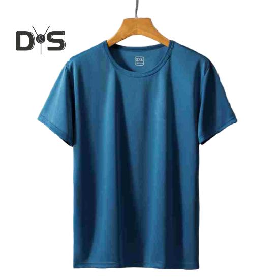 

Мужская летняя футболка с короткими рукавами, однотонная, свободная, повседневная, дышащая, мягкая, средней длины, эластичная, мужская повседневная футболка 2XL