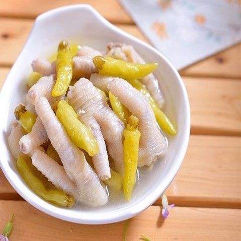 Jun Ge Chongqing Ready-to-Eat Pickled Pepper Chicken Feet
