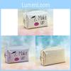 Sweet Girl Portable Makeup Organizer With Glitter Pvc Material For Home And Travel