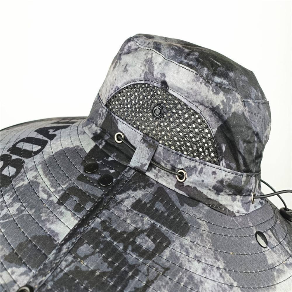360 stupňů ochrana Zemědělská pracovní čepice Plážová čepice s širokým okrajem Módní rybářská čepice Unisex
