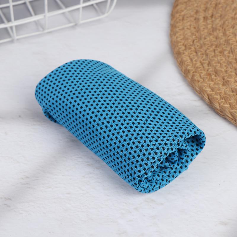 1Pcs Soft Microfiber Cooling Towel With Instant Cooling Sweat Absorption For Gym Running Hiking Sports