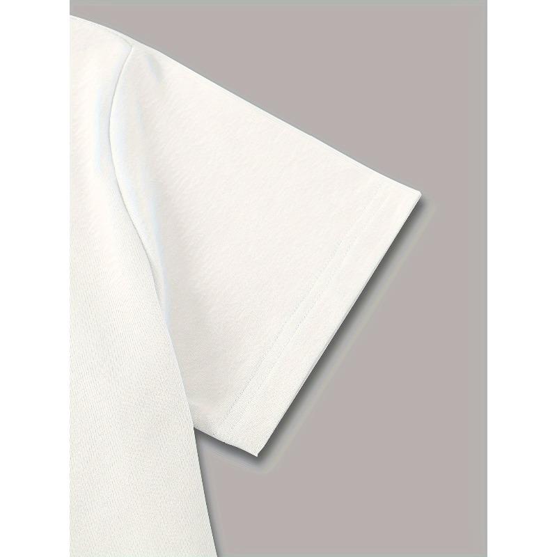 Women's Rainbow Themed Print Tee Round Neck Short Sleeve Fashionable Casual Everyday Stylish Top