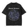 Washed T Shirt Phoebe Bridgers Dreaming Through Tokyo Skies Retro T-Shirt Streetwear Summer Tops Tees Men Women