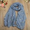 Damen Schal Stola Pashmina Schal Schals mit Schmetterlingsdruck