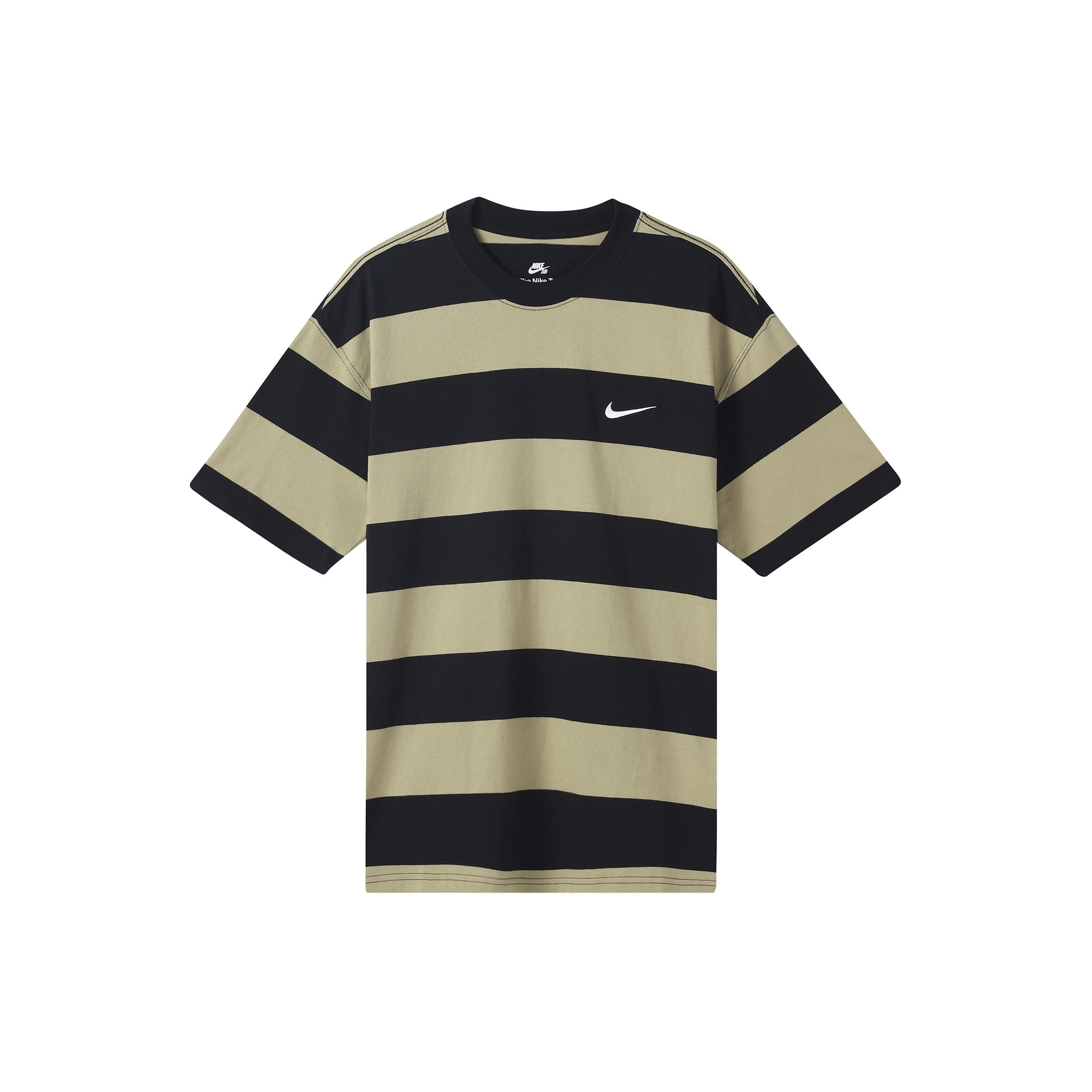 Nike SB Skate T-Shirt Black Khaki Men s FB8151-276 XL
