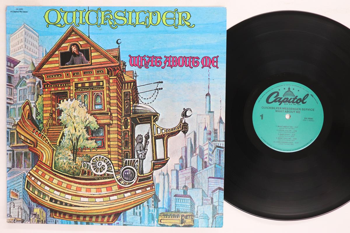

LP Record QUICKSILVER MESSENGER SERVICE What About Me SN16092 CAPITOL 1982 US Rock Used