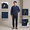 Timberland Solid Color Outdoor Casual Bomber Jacket Men Jackets Deep-Sapphire-Blue A6R1N-433