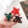 Butterfly 4cm Fashionable Hair Claw Clip Chic Acetate Material Women For