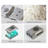 Custodia Shadow per scheda madre con ventola di raffreddamento PWM Custodia protettiva Efficiente dissipazione del calore Resistente alla corrosione Custodia ABS Shadow per Raspberry pi5