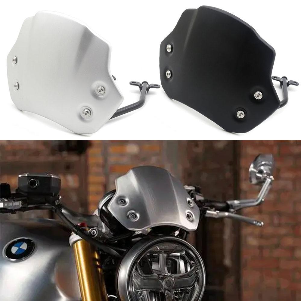 Windscreen Windshield For BMW R NINE T R9T 2014-2022 Front Screen Shield Wind Deflector RNINET 2017 2018 Motorcycle Accessories