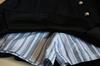 Hosaku Co., Ltd. Women's School Blazer, Sailor Suit, Lolita/Gothic Lolita Style, Two-Piece Set, Long Sleeves, Pleated Skirt (Black/Navy, Size L)