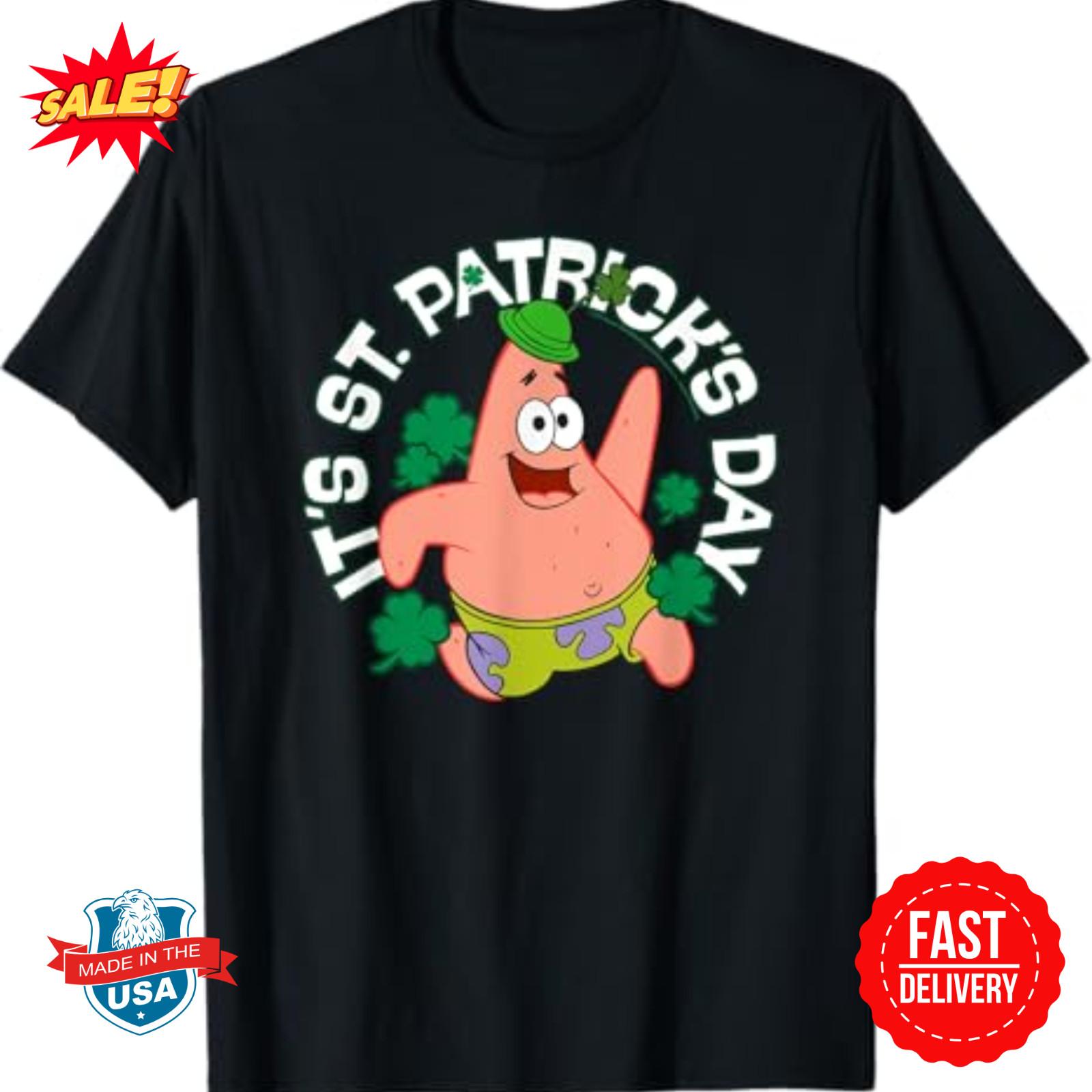 SpongeBob SquarePants It s St. Patrick s Day T-Shirt XXXL