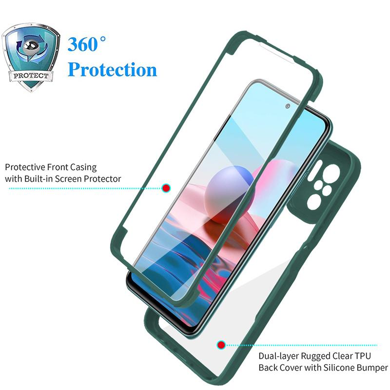 360 Klare Vollbildschutzhülle für Xiaomi Poco M5S Stoßfeste Hülle für Poko Pocco Poxo Little M5S M 5S 5 S PocoM5S 4G Hülle