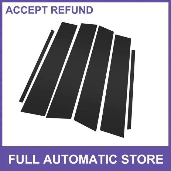 Door Pillar Window Trim for Cadillac XT4 19-23 Black