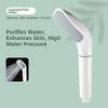 High Quality Rainfall Shower Head White Shower Head Water Saving Filter Nozzle High Pressure Water Saving Bathroom Accessories