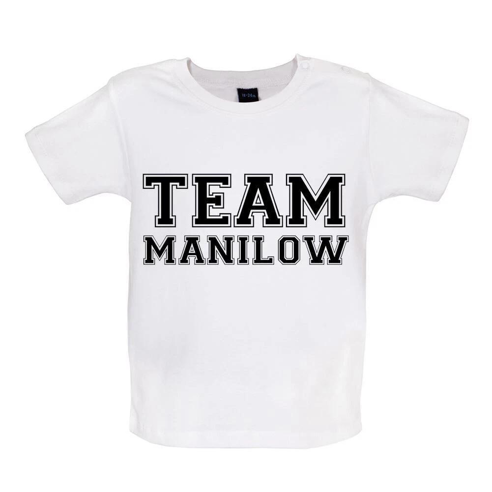 Team Manilow - Baby Kids Boys Girls Unisex T-Shirt / Babygrow - Barry Music Musician Musical 130