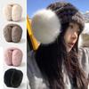 Outdoor Winter Warm Earmuffs Portable Soft Foldable Earflaps Cold Protection Ear Warmer For Women Man