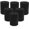 24TE 6 Piece Black Cup Turner Foam Flexible Tumbler Sponge Inserts for 10oz-40oz Tumbler Crafting Work with 3/4 Inch PVC Pipe