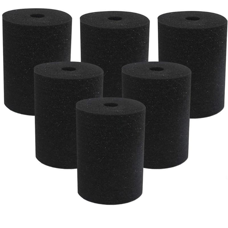 

24TE 6 Piece Black Cup Turner Foam Flexible Tumbler Sponge Inserts for 10oz-40oz Tumbler Crafting Work with 3/4 Inch PVC Pipe China Mainland