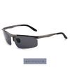 Men's Polarized Photochromic Sunglasses: Fashionable Night Vision & UV Eye Protection for Driving and Fishing