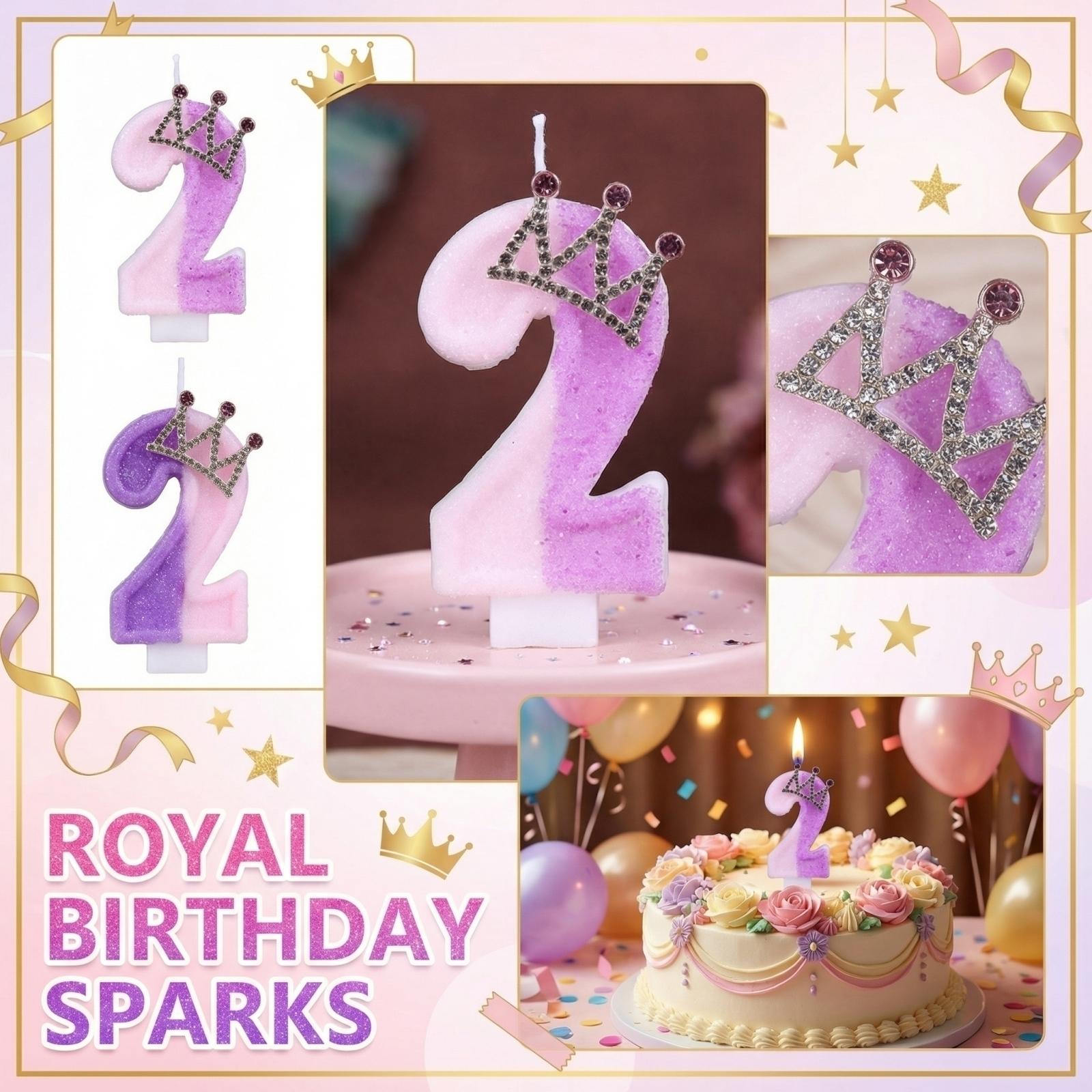 

Creative Cartoon Style Birthday Number Candles Party Decoration Set for Special Occasions and Celebrations with Unique Design one size