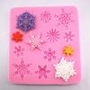 3D Christmas Decorations Snowflake Lace Chocolate Party DIY Fondant Baking Cooking Cake Tools